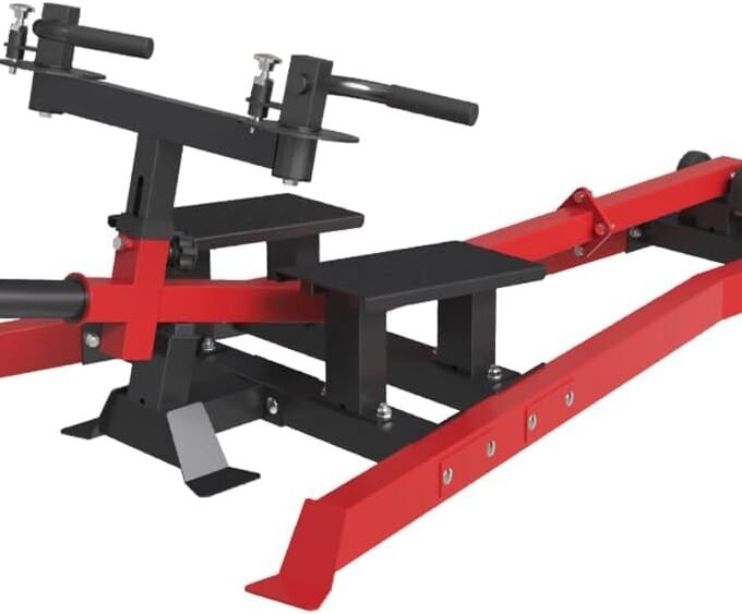 T-Bar Row Machine,Back Strength Machine,Back Machine ,Adjustable  Machine with Rotary Adjustment Multiple Handle Positions，Back Machines with 360 degree Rotatable Handle