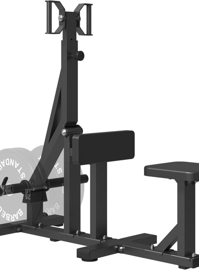 Seated Row Machine,  Back Chest Machine, Upr Body Workout Machine with Rotating Handles, Home Gym Equipment