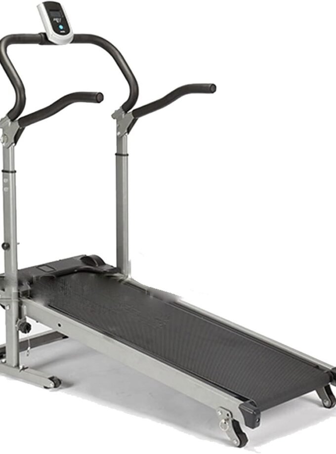 Treadmills Shock-Absorbing Mechanical Treadmill Raised and Lowered with Handrail Walk Machine Large Fitness Equipment Home Cardio Workout