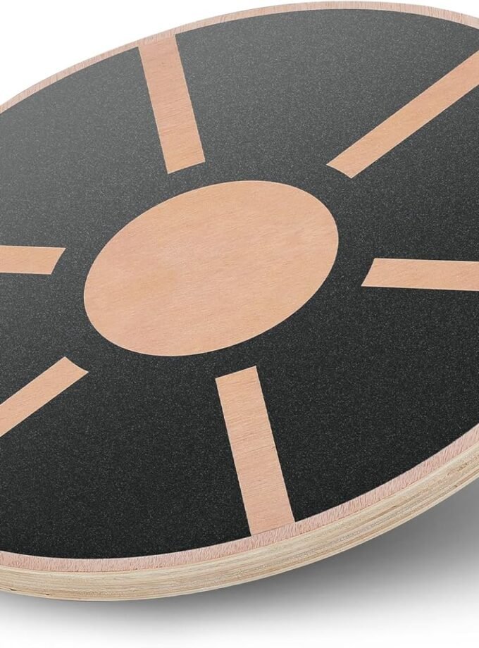 Wobble Aerobic Step Platform Balance Board with Non-skid Tpr Bump Surface, 360 Rotation for Stability Training, Versatile Home Gym Exercise Workout Step Aerobics Platform