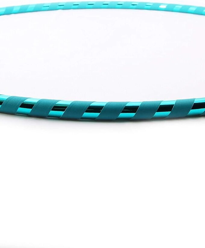 The  Beginner Hoop: Weighted Fitness Hula-Hoop for Adults Weight Loss, Waist Exercise Ring for Cardio & Core, Adjustable Quality Detachable Hula Shaper for Beginners, Made in