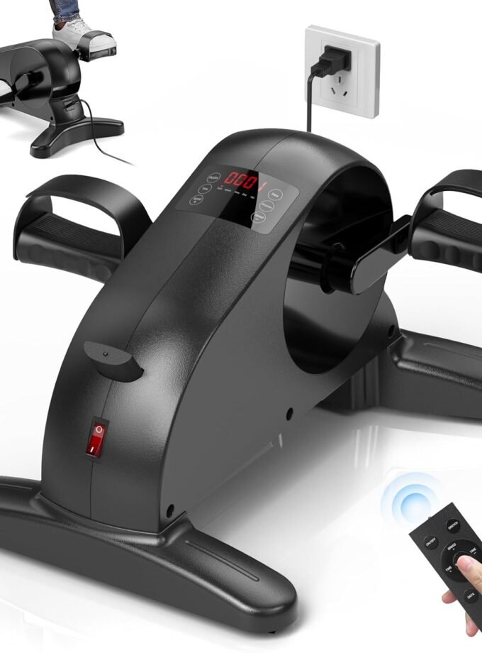 Under Desk Elliptical, Elliptical Machines for Home Use Seated Elliptical Ellipse Leg Exerciser for Seniors Portable Elliptical Under Desk Bike Pedal Exerciser Exerciser for Seniors