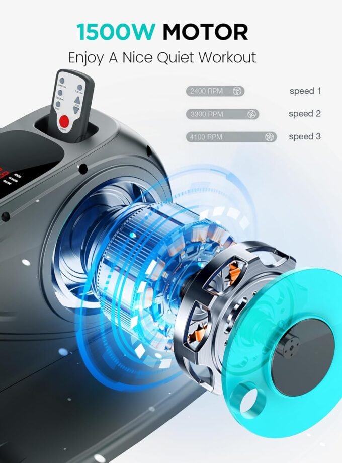 Under Desk Elliptical Machine, 10 Modes Ellipse Leg Exerciser as Seen on tv, Elliptical Training Machines with Remote, Seated Elliptical Machine for Home Office Gym Workout Equipment